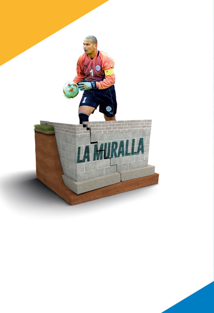 José Luis Chilavert – la muralla