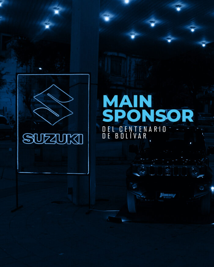 SUZUKI, main sponsor del Centenario de Bolívar